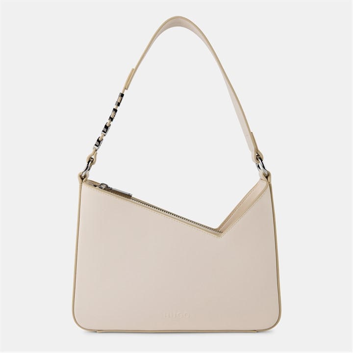 Hugo Women's White Mel Shoulder Bag, Sports Direct