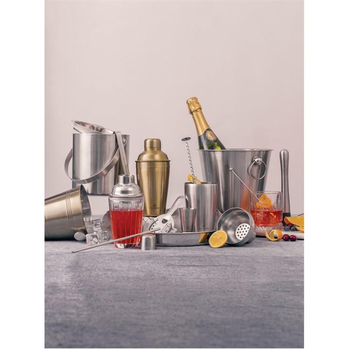 Viners  Silver  Glass Cocktail Shaker, Sports Direct
