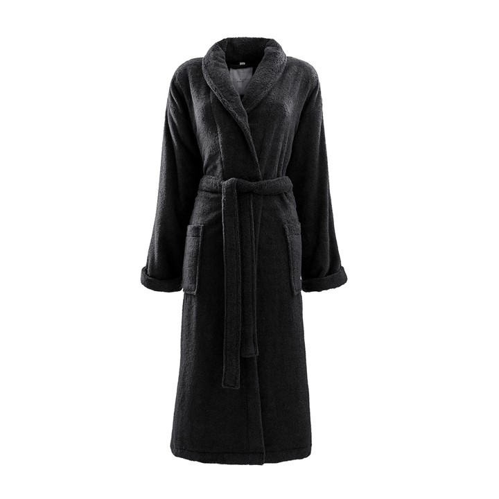 Ted Baker Unisex Black Luxury Cotton Robe - Image 4