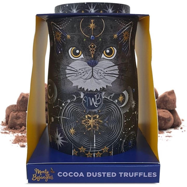 Monty Bojangles Unisex Black Truffle Tin