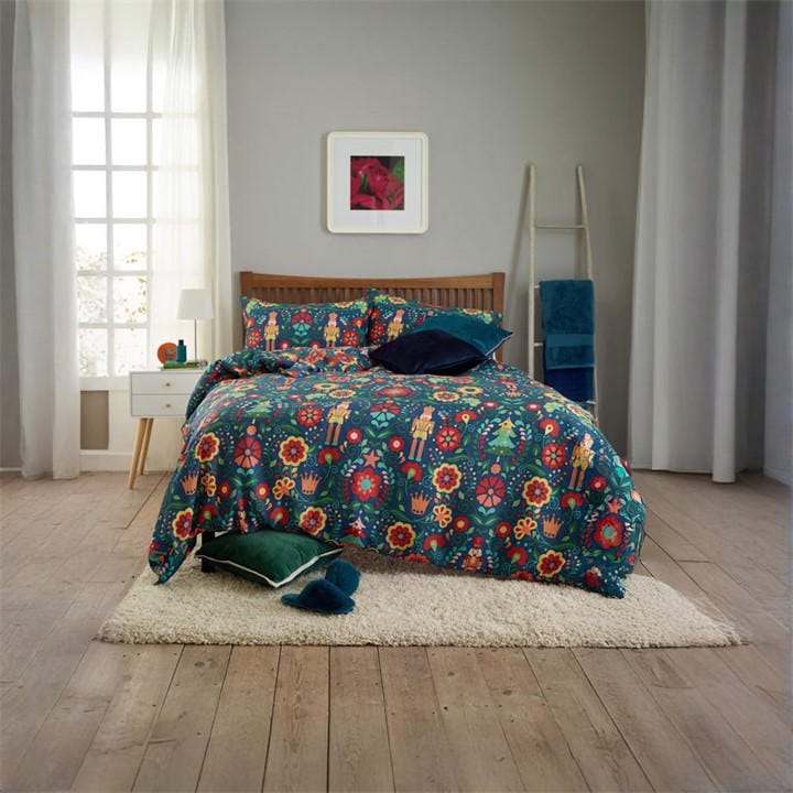 Deyongs   Folkloric Duvet Cover in Size Double, Sports Direct
