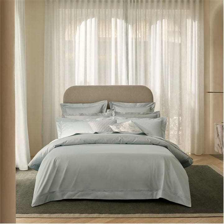 Sheridan  Blue Palais Freshwater Duvet Cover in Size King, Sports Direct