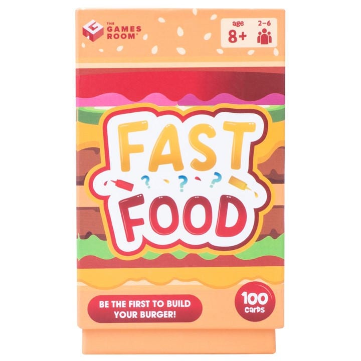 Fizz Creations   Fast Food Trivia Building Game Novelty Gift, Sports Direct