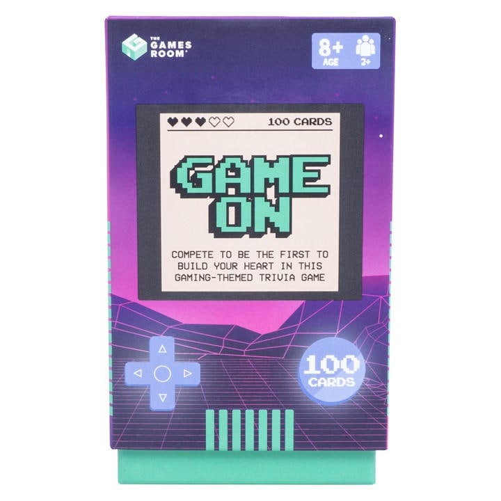 Fizz Creations   Game On Retro Gaming Trivia Quiz Novelty Gift, Sports Direct