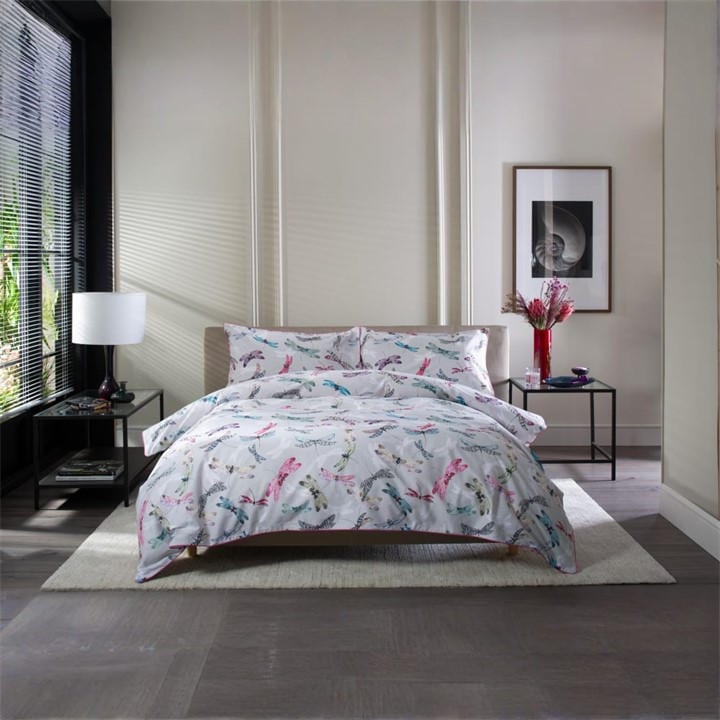 The Lyndon Company   Dragonflies Duvet Cover in Size Double, Sports Direct