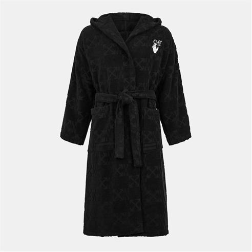 OFF WHITE - Hooded Bathrobe