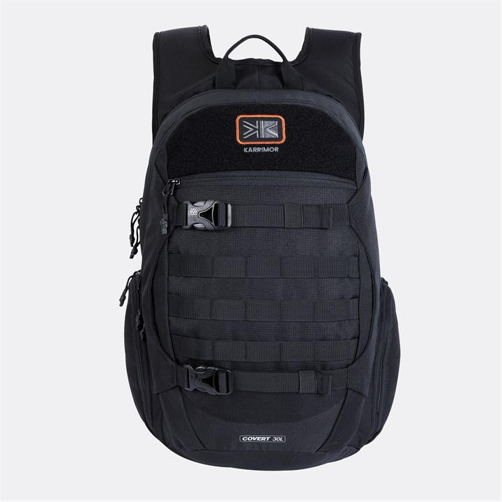 Karrimor  Black Covert 30L Waterproof Laptop Backpack, Sports Direct