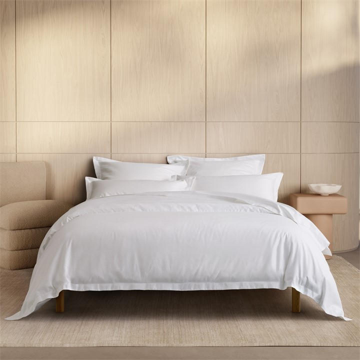 Sheridan  White 1000Tc Cotton Sateen Duvet Cover in Size Superking, Sports Direct