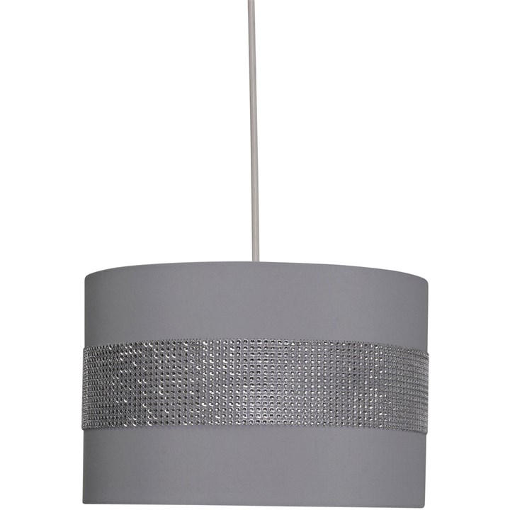 K Living  Grey Twinkle Easy Fit Pendant, Sports Direct
