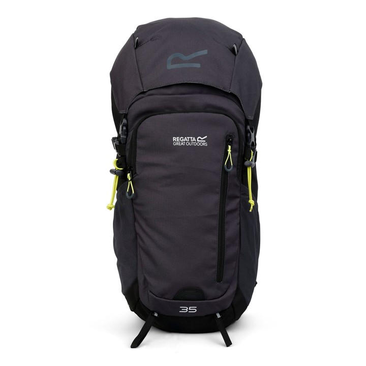 Regatta  Black Highton V2 35L Padded Backpack in Size Single, Sports Direct