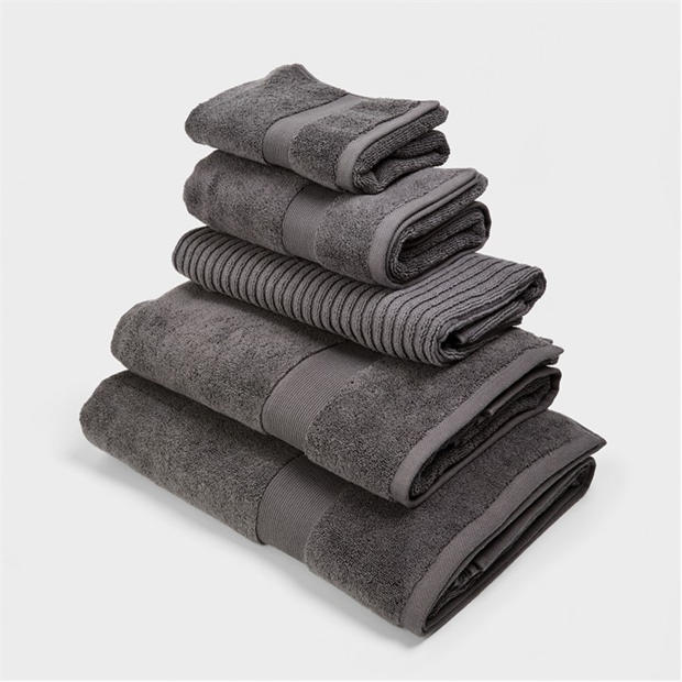 Slate Grey - Hotel Collection - Velvet Touch Bath Towel