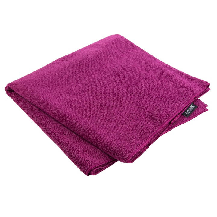 Regatta  Pink Compact Extra Large Travel Towel in Size Single, Sports Direct