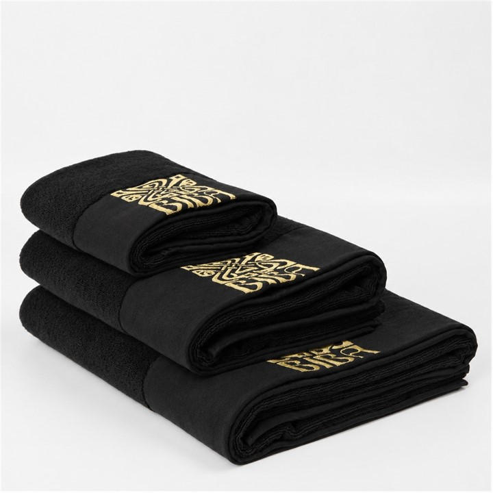 Biba  Core Towel - Black - Bath Mat - Image 2