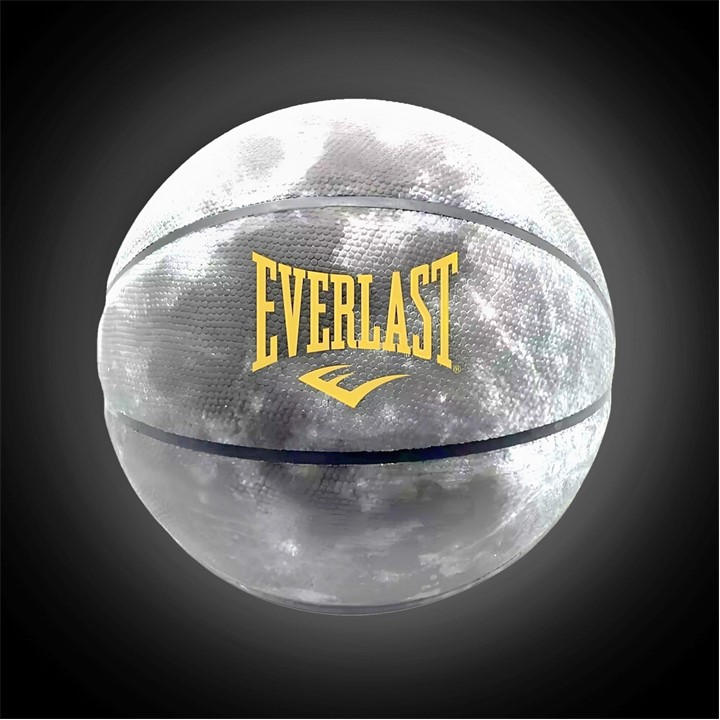Everlast  Grey Luminous Moon Basketball, Sports Direct