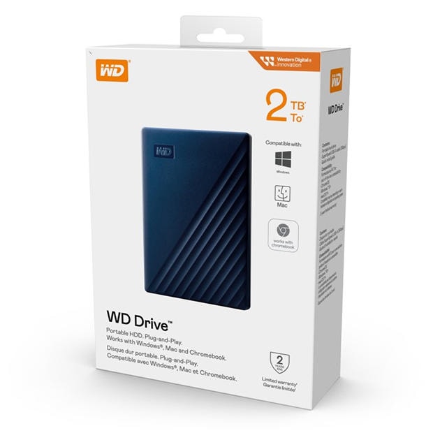 Western Digital | 2TB My Passport for Mac | Black | SportsDirect.com