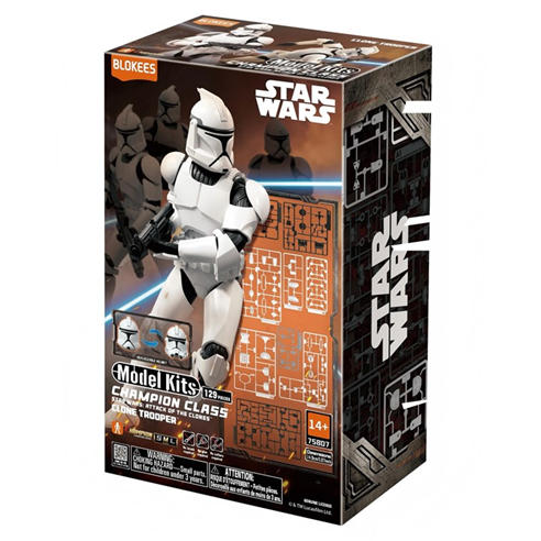 Blokees - Blokees Model Kits - Star Wars: The Attack of the Clones CC07 - Clonetrooper