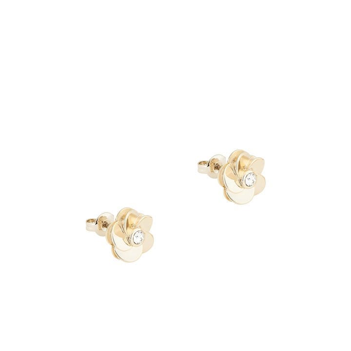Ted Baker Women's Gold Pelipa Stud Earrings, Sports Direct