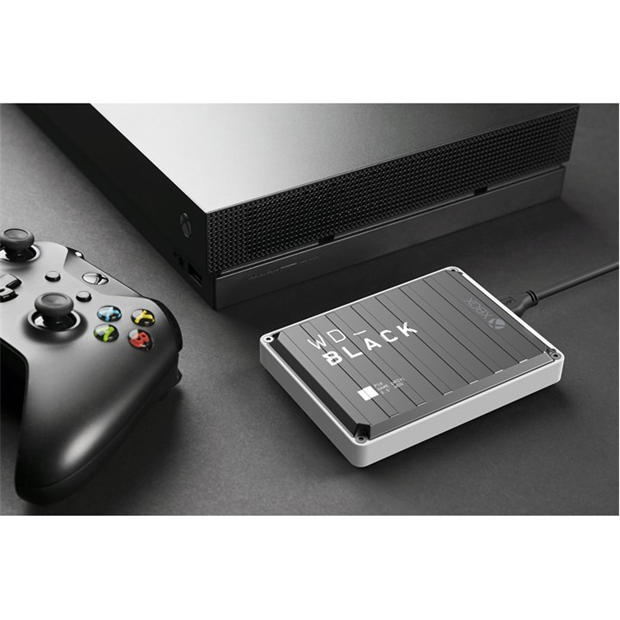 Black - Western Digital - WD 4TB Portable Gaming Hard Drive
