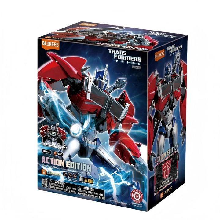 Blokees   - Transformers Action Edition 06 - Optimus Prime (Transformers Prime), Sports Direct