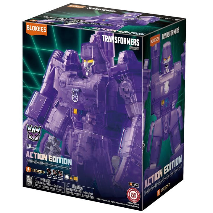 Blokees   - Transformers Action Edition 02 - G1 Megatron Energy Explosion Version, Sports Direct