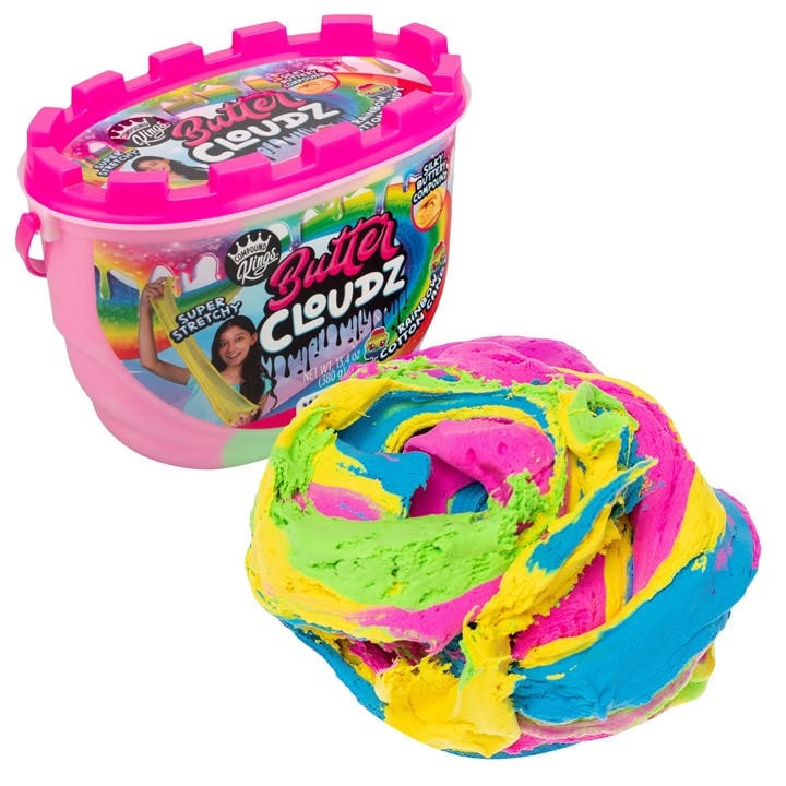 Compound Kings Butter Cloudz: Swirls Large Rainbow Cotton Candy Slime, Sports Direct
