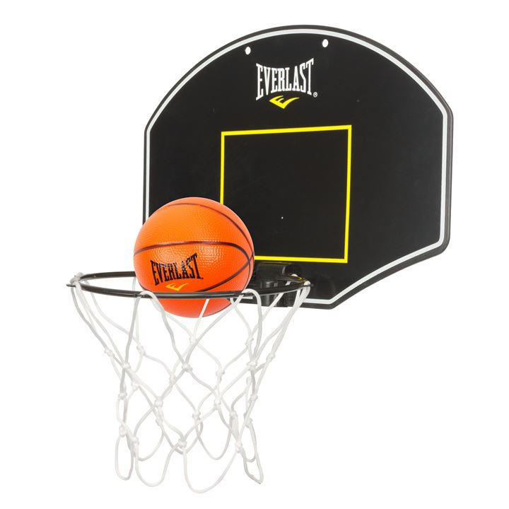 hoops   Kids  Home Mini Basketball Hoop Set, Football by Everlast, Sports Direct