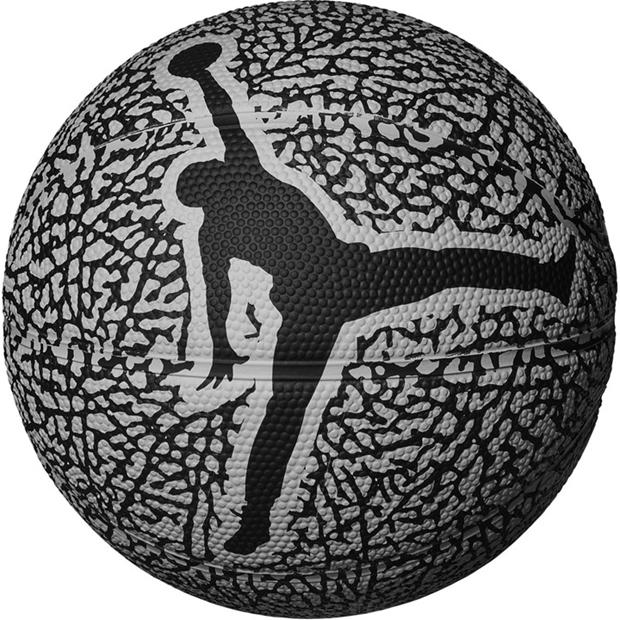 Wolf Grey/Black - Air Jordan - Jordan Mini Graphic Skills Basketball