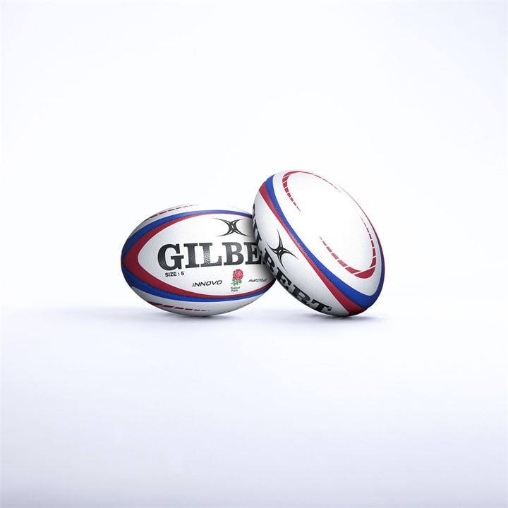 Gilbert  White Innovo Match Ball in Size Size 5, Sports Direct