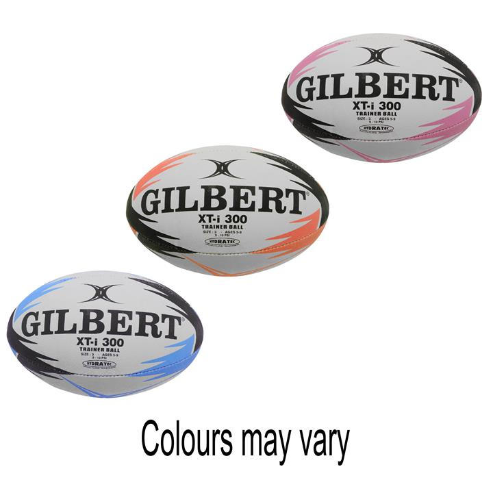 Gilbert Men's White Xt I 300 Rugby Ball in Size Size 4, Sports Direct