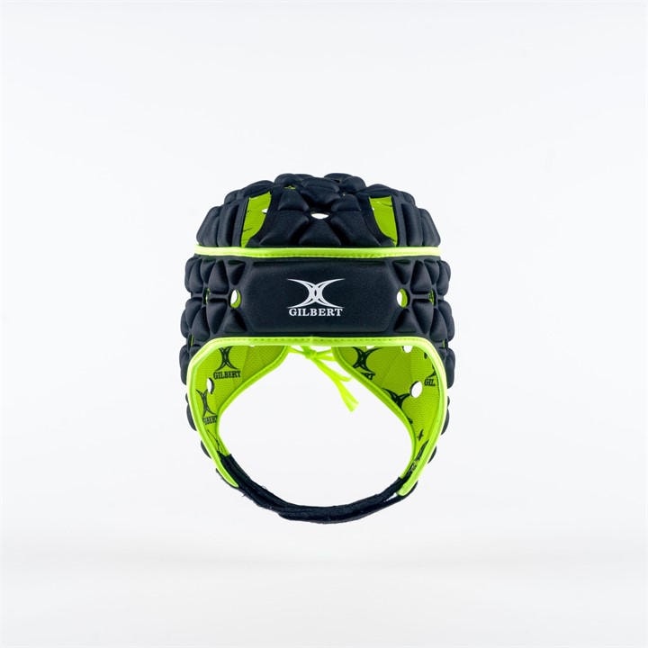 Gilbert Men's Black Air Protective Rugby Head Guards in Size L, Sports Direct
