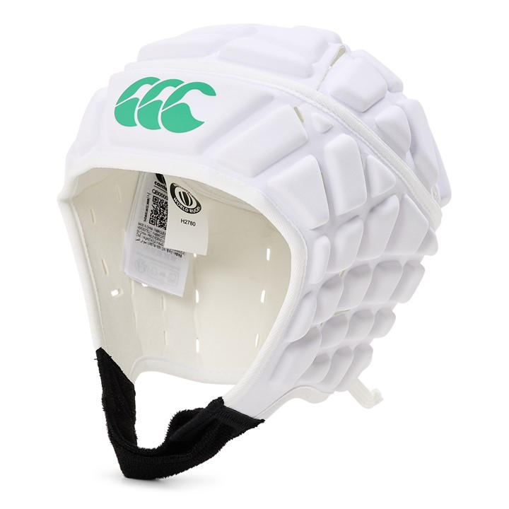 Canterbury Men's White Canternbury Raze Headguard in Size M, Sports Direct