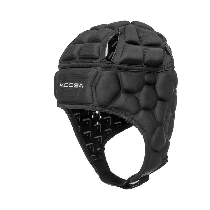 Kooga Boys Black Evo Head Guard , Sports Direct