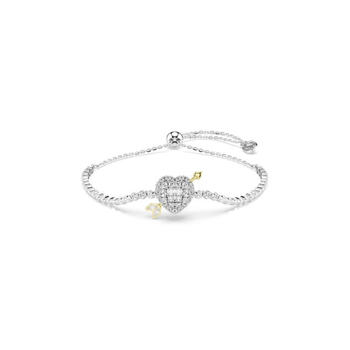 Swarovski Women's Silver Idylliabct Chain Bracelet, Sports Direct