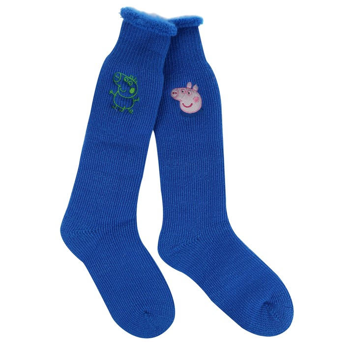 Regatta Boys Blue Kids 2 Pack Wellington Sock in Size C3 - C7, Sports Direct