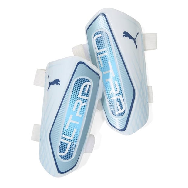Blue/Silver - Puma - Ultra Light Strap Shin Guards