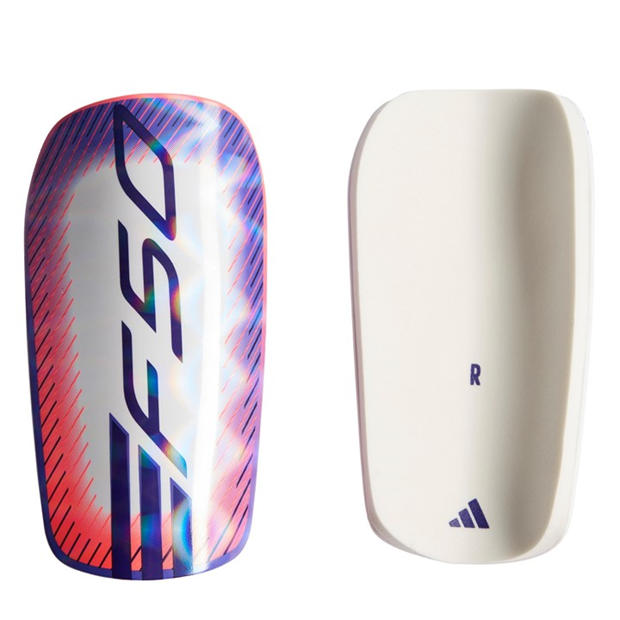 White/Purple - adidas - Tiro Club Shin Guards Adults