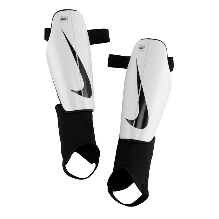 Nike Men's White Charge Shin Guards in Size XL, Sports Direct