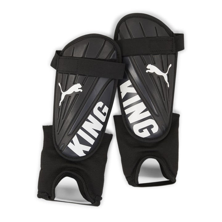 Puma  Black King Shin Pads in Size XS, Sports Direct