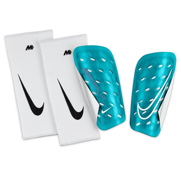 Blue/White - Nike - Mercurial Lite Shin Guards