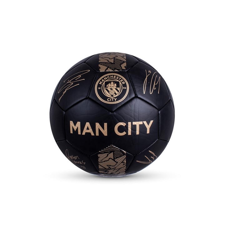 Team  Black Hypre Phantom Sign Footballs in Size Size 5, Sports Direct