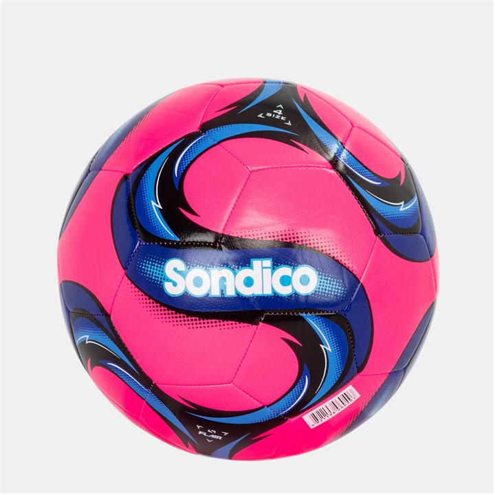 Sondico  Pink Flair Football in Size Size 4, Sports Direct