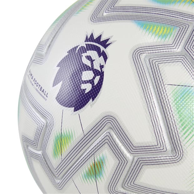 EPL 2025/26 - White/Green - Puma - Premier League Pro Football