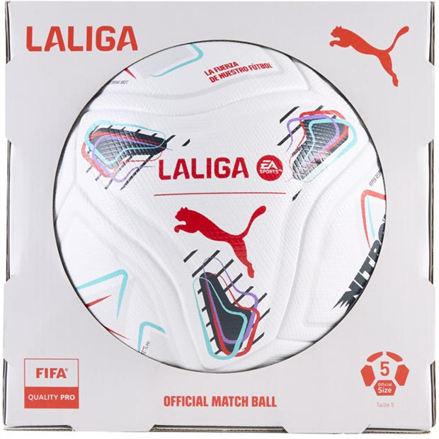 White/Orange - Puma - Men's LaLiga Football