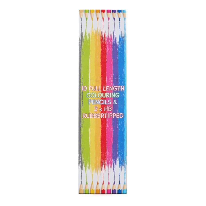 Studio   12 Pack Mixed Pencils, Sports Direct
