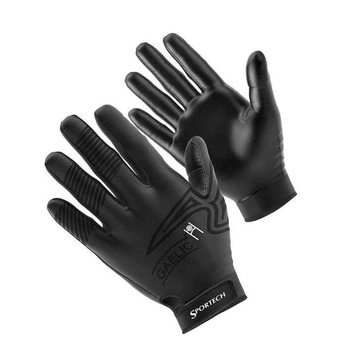 Sportech Boys Gaelic Gloves Junior - Black - S Boys - Image 2