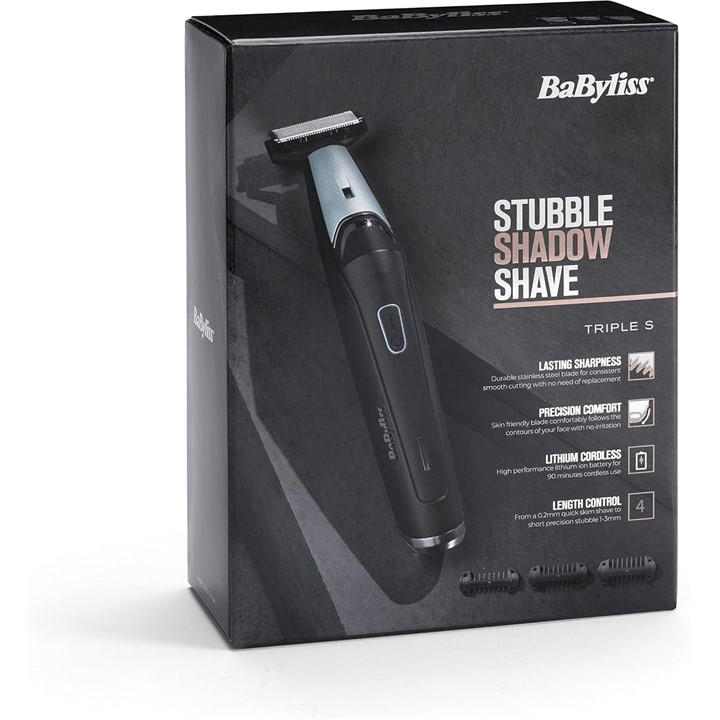 Babyliss Men's Black Shaver, Sports Direct