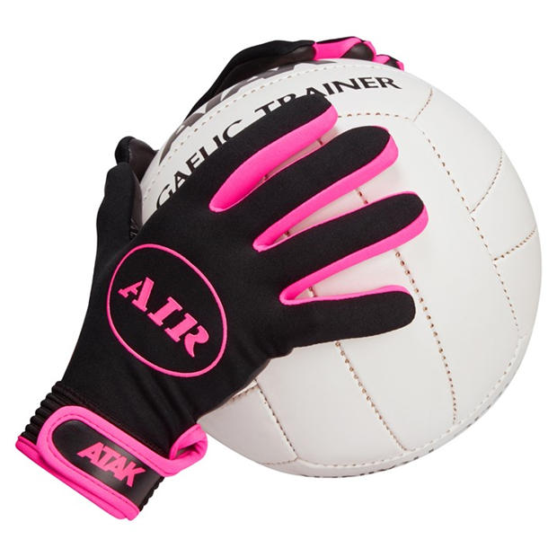 Black/Pink - ATAK Sports - Air GAA Gloves