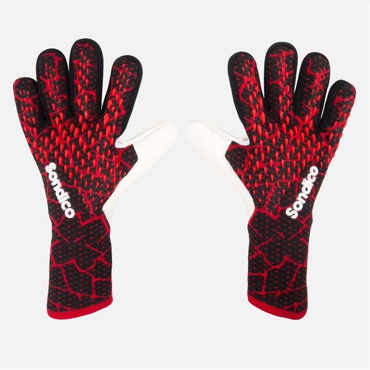 Sondico Men's Black Blaze Goalkeeper Gloves in Size 11, Sports Direct