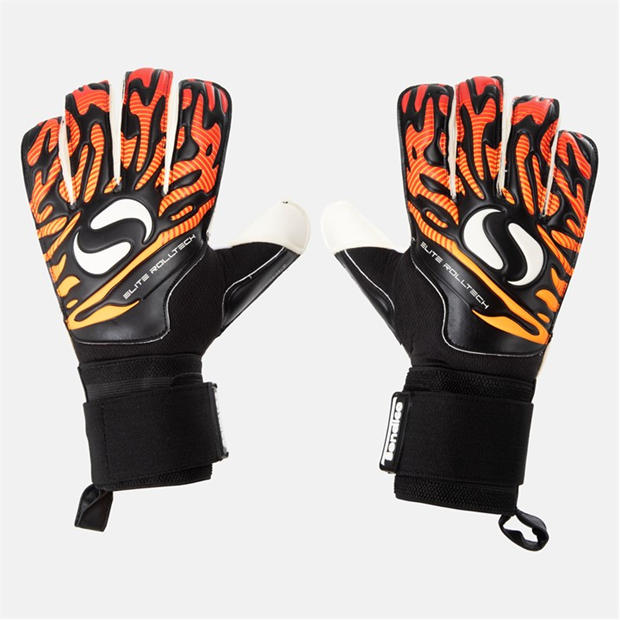 Black/Orange - Sondico - Elite Rolltech Goalkeeper Gloves Mens