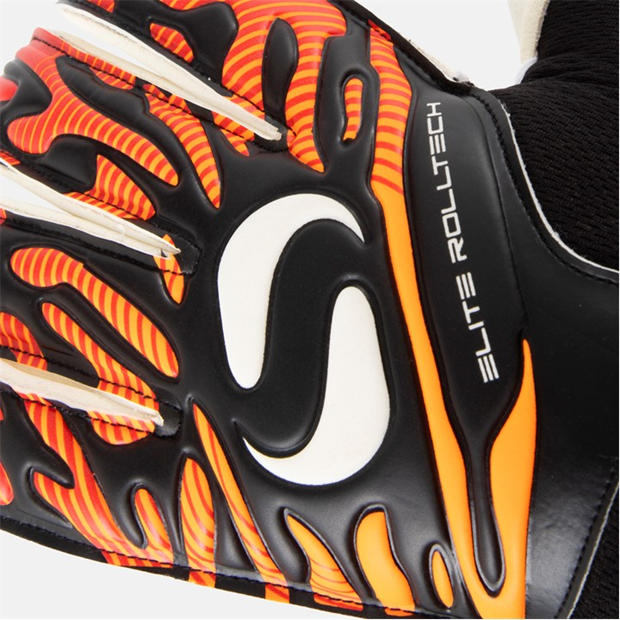 Black/Orange - Sondico - Elite Rolltech Goalkeeper Gloves Mens
